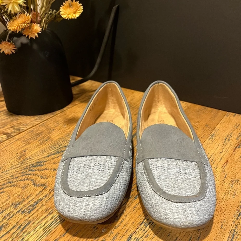 Blue Woven Loafers – SOUL Naturalizer – Size 8.5M - Picture 4 of 10